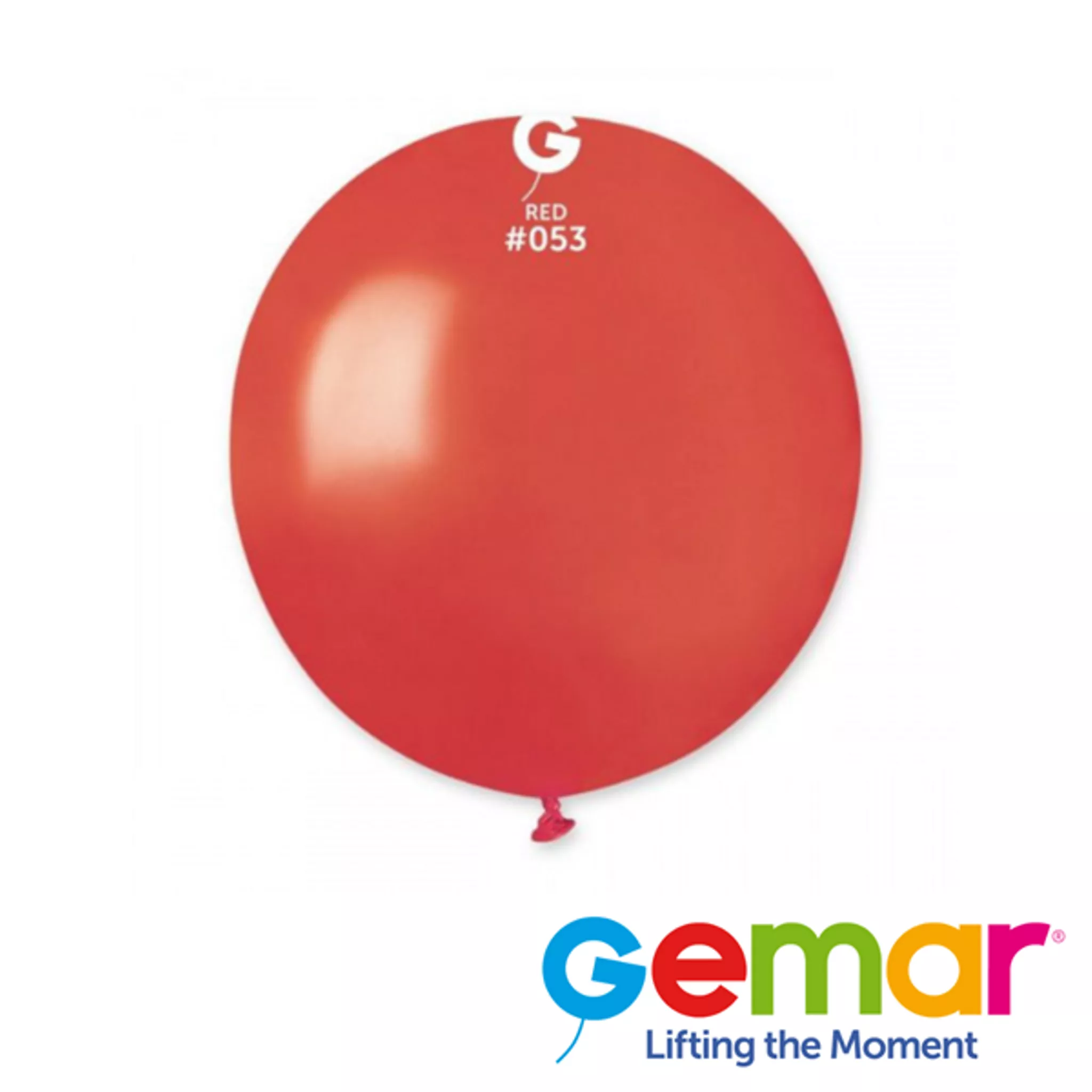 Metallic Red 19" Latex Balloons 25pk